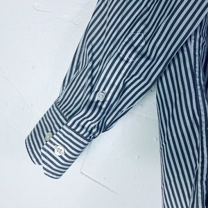 Chemise Homme Johnston & Murphy XL Gris Rayures Fines - 100% Coton (occasion)